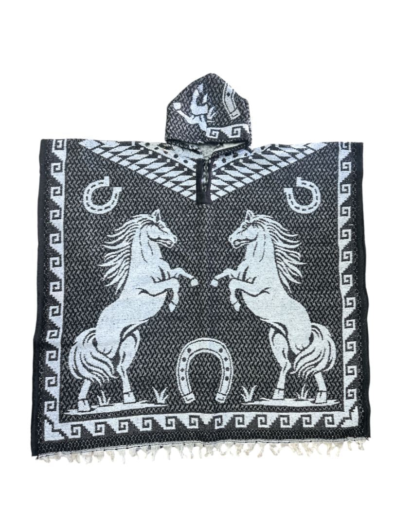 Hood Poncho - Ysleta Mission Gift Shop