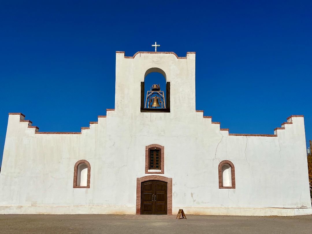 "Face Value - Socorro Mission" 8x10 Matted Photo Print, Backing Included - Suitable for Framing