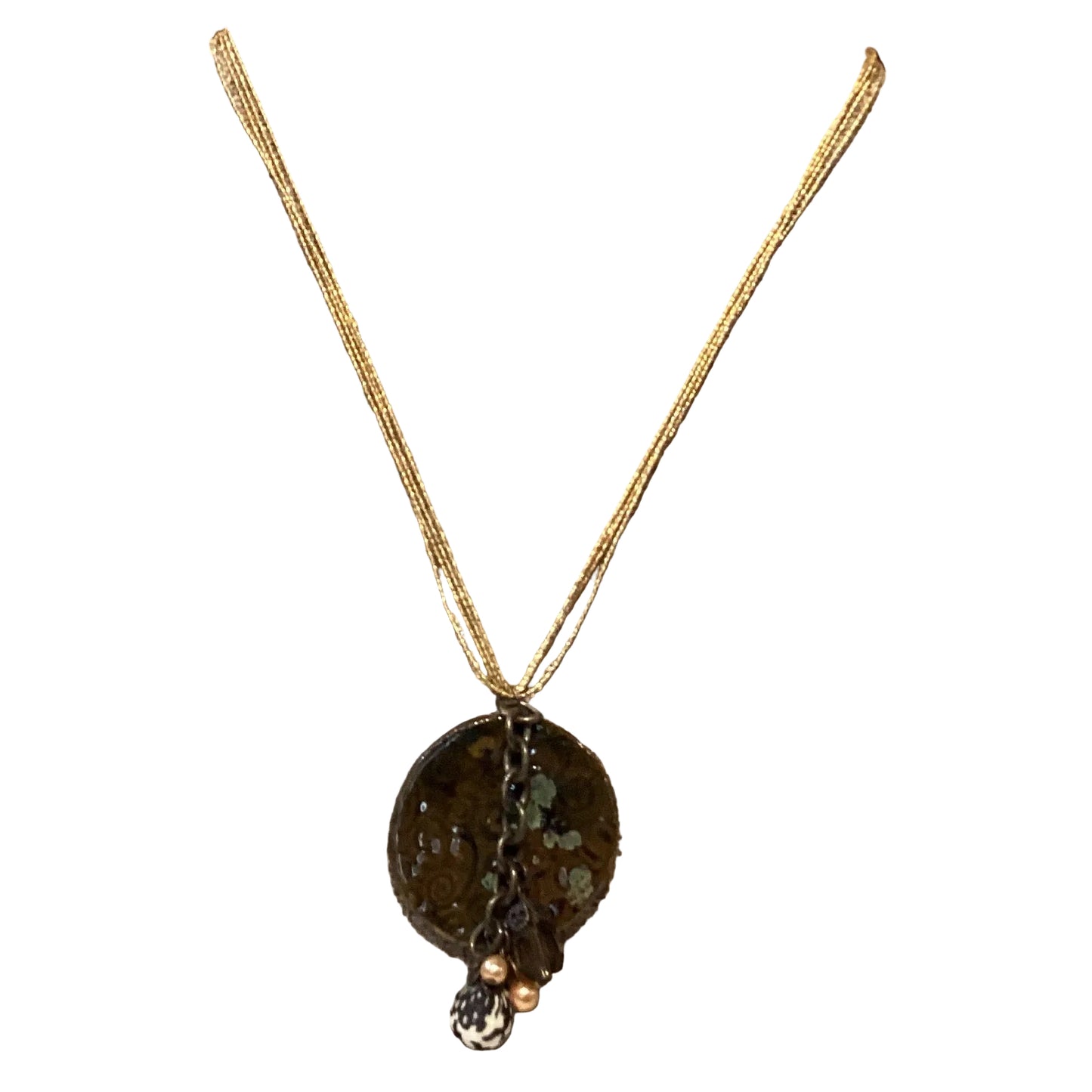 “Nature” 8.5” Handmade Reversible Necklace