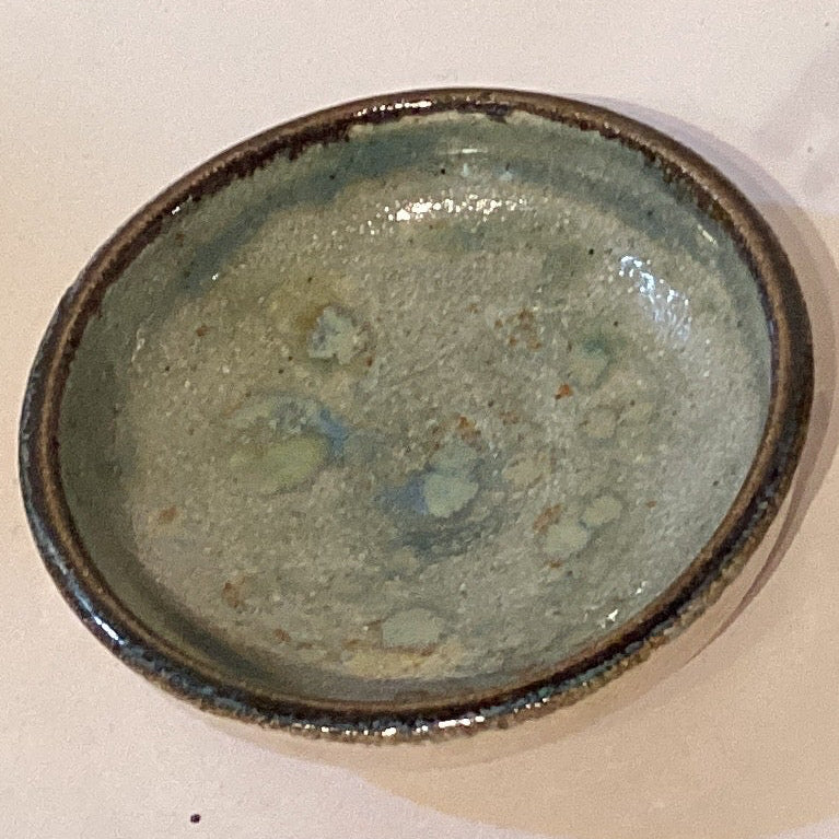 Handmade Clay Catch-All Bowl 3.5 in handmade clay pottery from Ysleta Mission Gift Shop