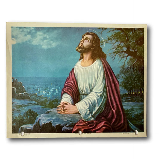 Christ at Gethsemane – Cristo en Getsemaní Out Of Print - Ysleta Mission Gift Shop