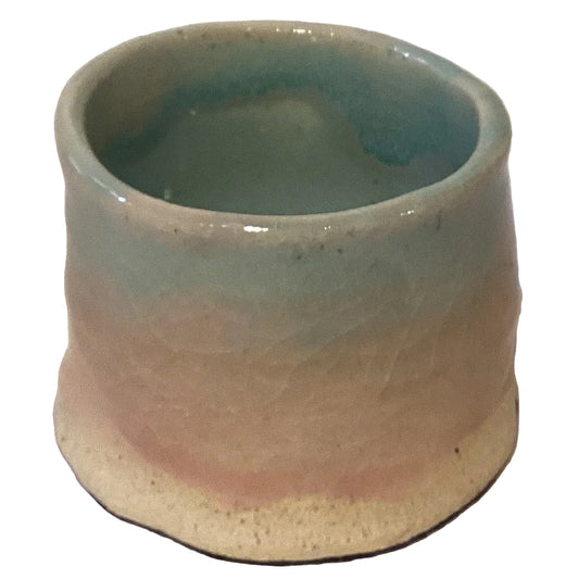 Handmade Mini Clay Catch-All Jar 2.5 in handmade clay pottery from Ysleta Mission Gift Shop