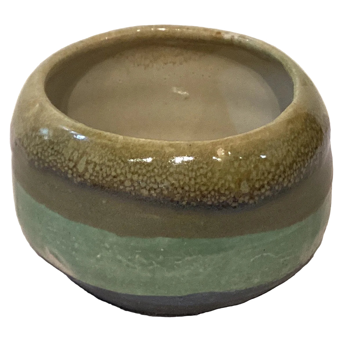 Handmade Rustic Clay Catch-All Bowl 3 in handmade clay pottery from Ysleta Mission Gift Shop