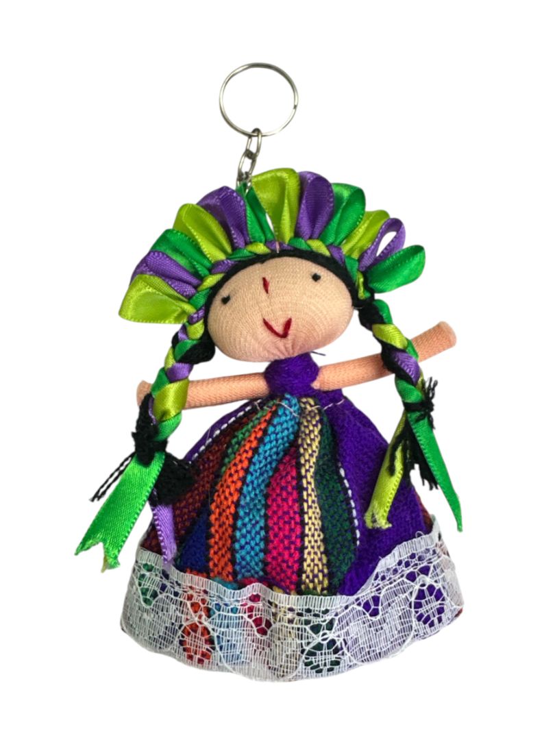 Lele Doll Keychain - Ysleta Mission Gift Shop