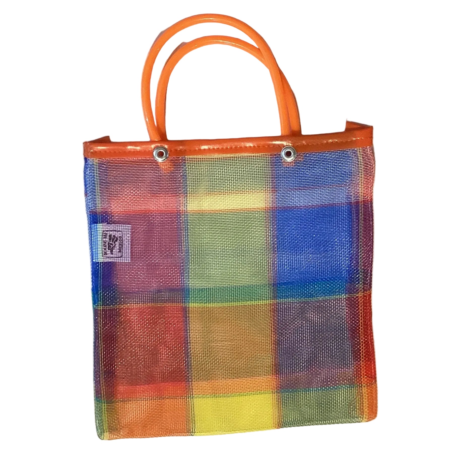 Jose Alberto Chavez mini Mexican mesh shopping bag, eco-friendly reusable tote for groceries and shopping, lightweight and breathable.