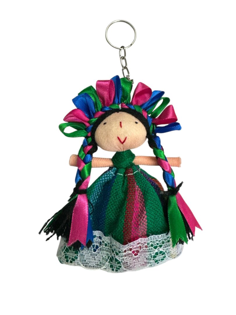 Lele Doll Keychain - Ysleta Mission Gift Shop