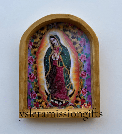 Framed Flower Virgin