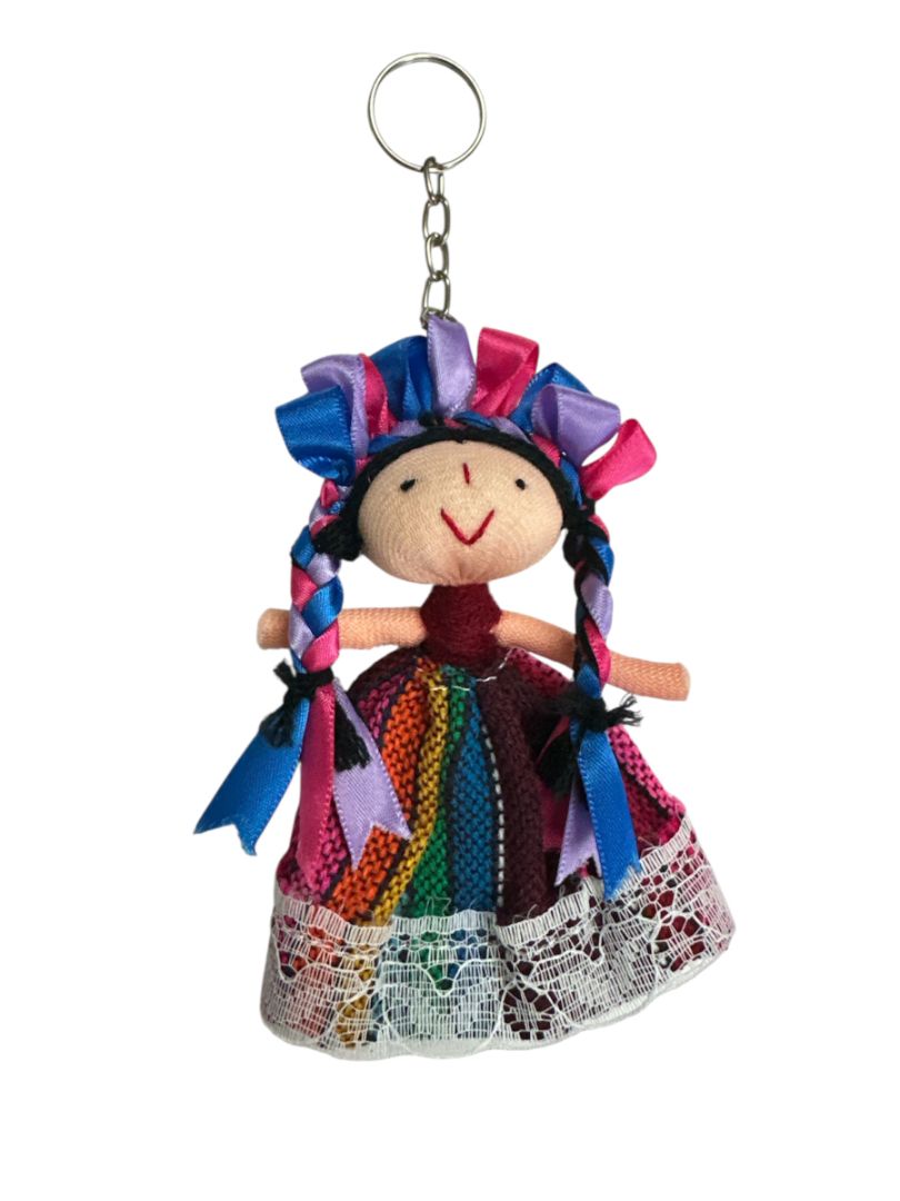 Lele Doll Keychain - Ysleta Mission Gift Shop