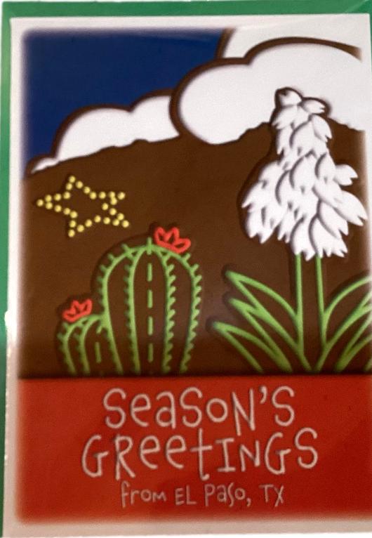 Seasonal Card Christmas Gingerbread Series Envelope Included