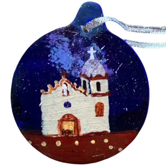 Hand-Painted Ornaments – Faith-Inspired Décor | Unique Religious Gift