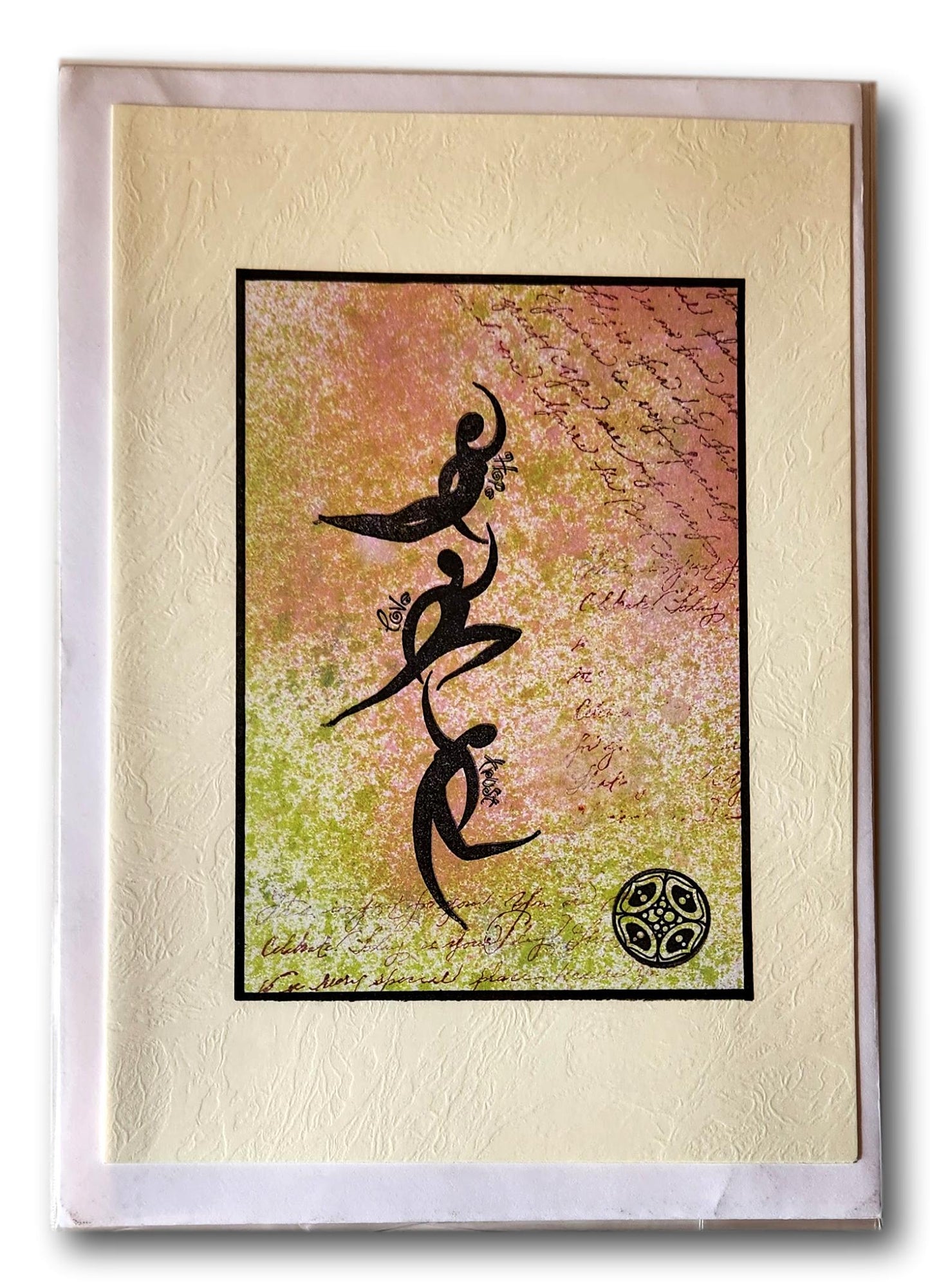 Handcrafted Note Cards – Blank Inside, Featuring Japanese-Inspired Designs A