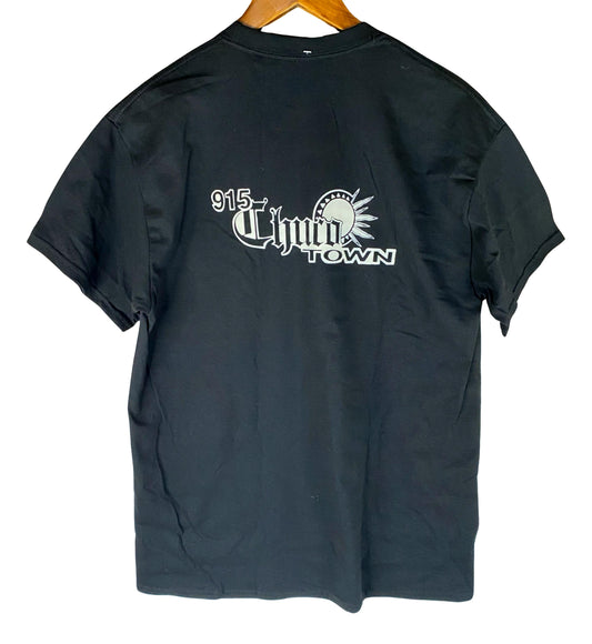 T-Shirts 915 Chuco Town Black Cotton Polyester Unisex