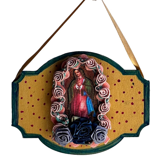 Ornament Virgen Guadalupe Handcrafted