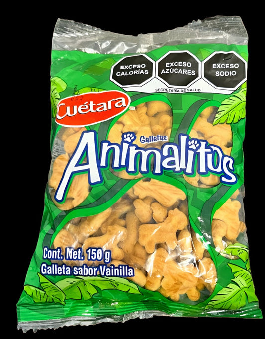 Mexican Cookies Animal Shaped Cuertara Animalitos Small Bag