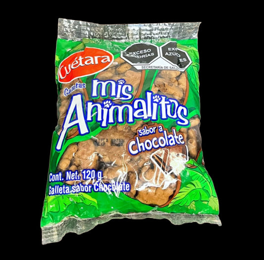 Mexican Cookies Chocolate Covered Animal Personal Serving Size Bag Cuetara Mis Animalitos