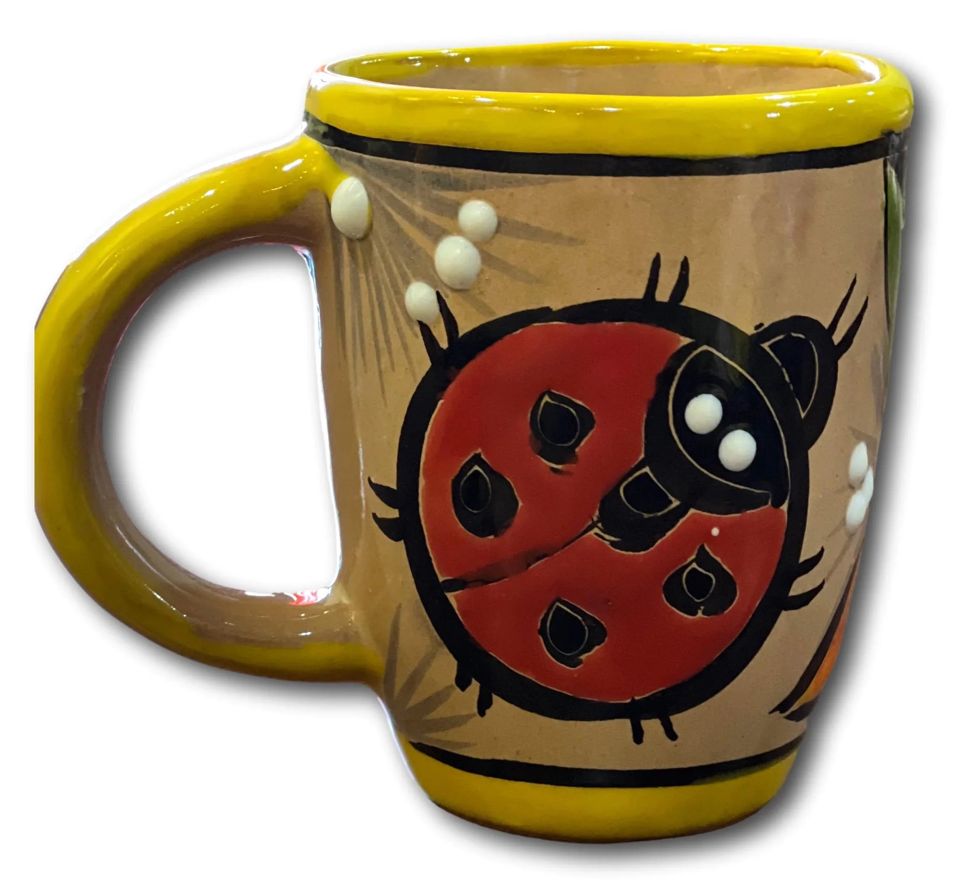 Handcrafted Coffee Cups – Fun & Bright Designs - Ysleta Mission Gift Shop