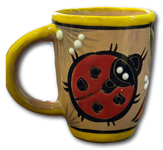 Handcrafted Coffee Cups – Fun & Bright Designs - Ysleta Mission Gift Shop