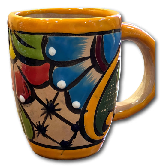 Handcrafted Coffee Cups – Fun & Bright Designs - Ysleta Mission Gift Shop