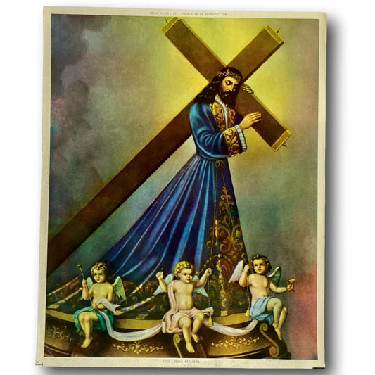 Jesus Nazarene Carrying the Cross – Jesús Nazareno Out Of Print - Ysleta Mission Gift Shop