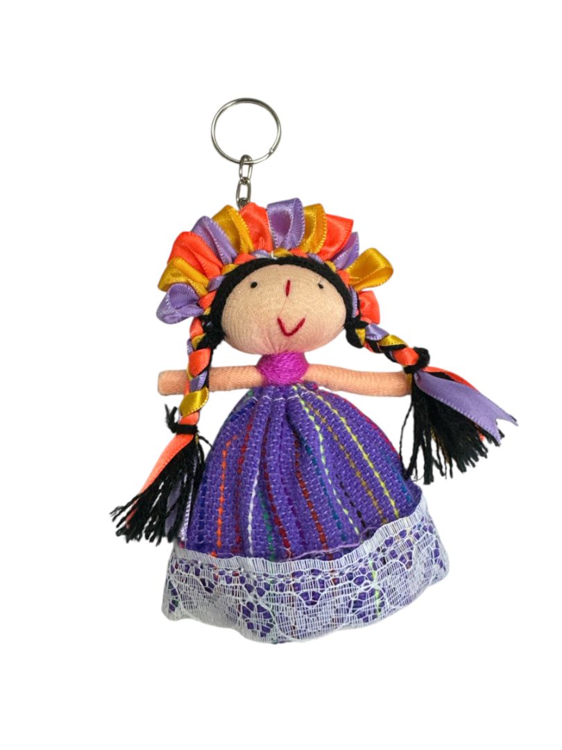 Lele Doll Keychain - Ysleta Mission Gift Shop