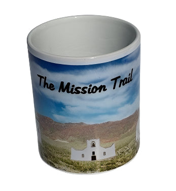 Mission Trail Desert Landscape Mug – 11 oz Southwest Scenic Ceramic Mug