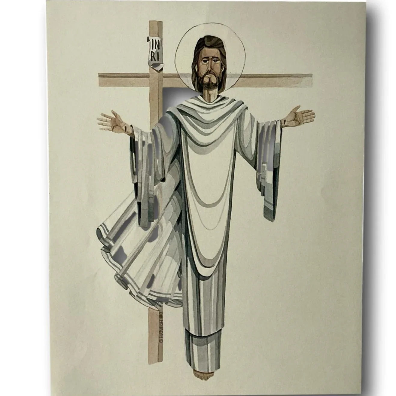Out-of-Print Image – Resurrected Christ / Cristo Resucitado - Ysleta Mission Gift Shop