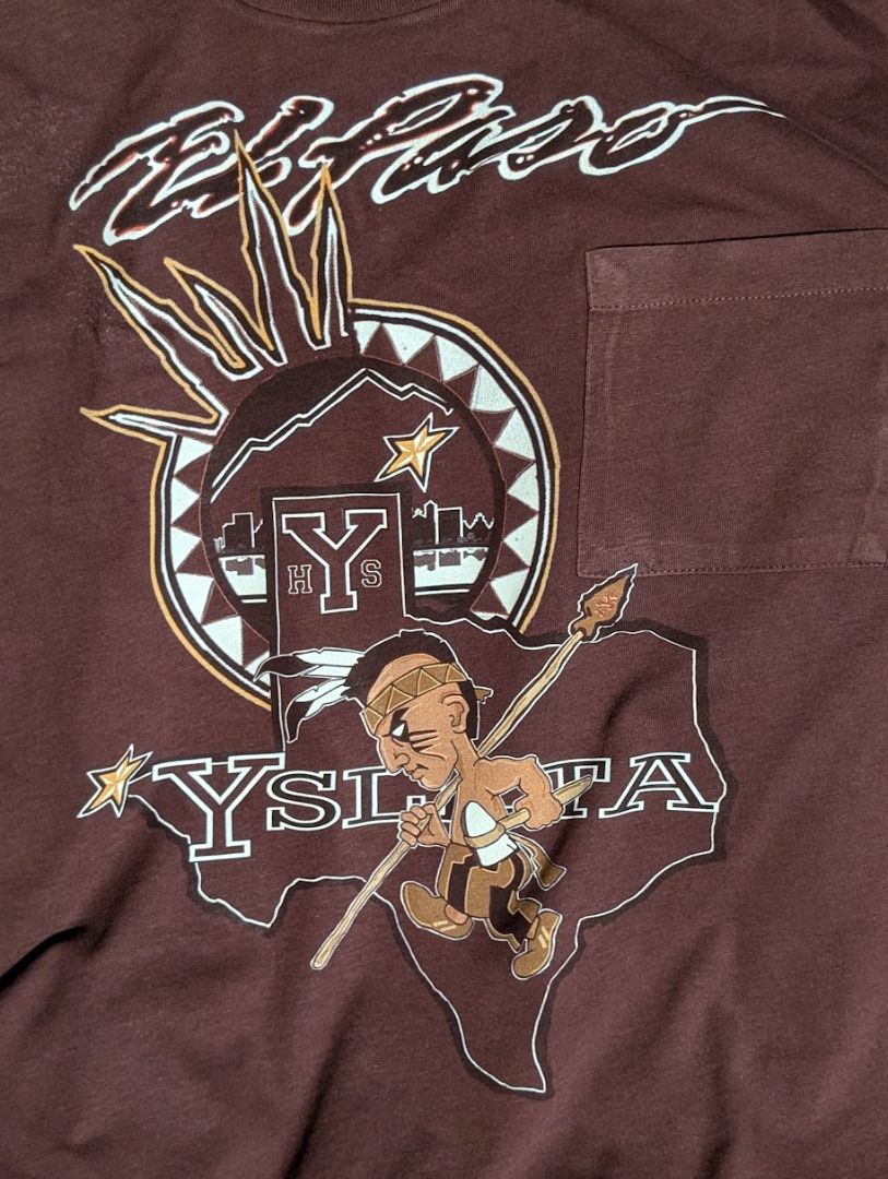 T-Shirt Ysleta Original Artwork- Prints|Maroon