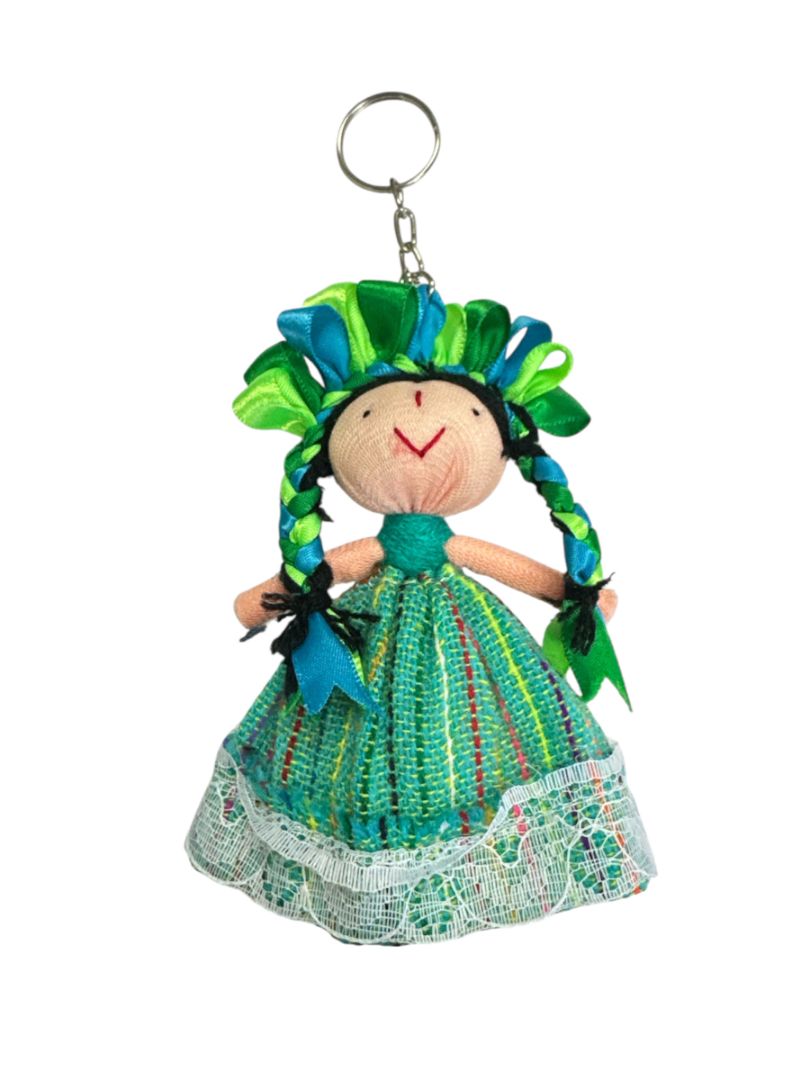 Lele Doll Keychain - Ysleta Mission Gift Shop