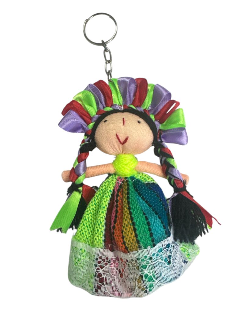 Lele Doll Keychain - Ysleta Mission Gift Shop