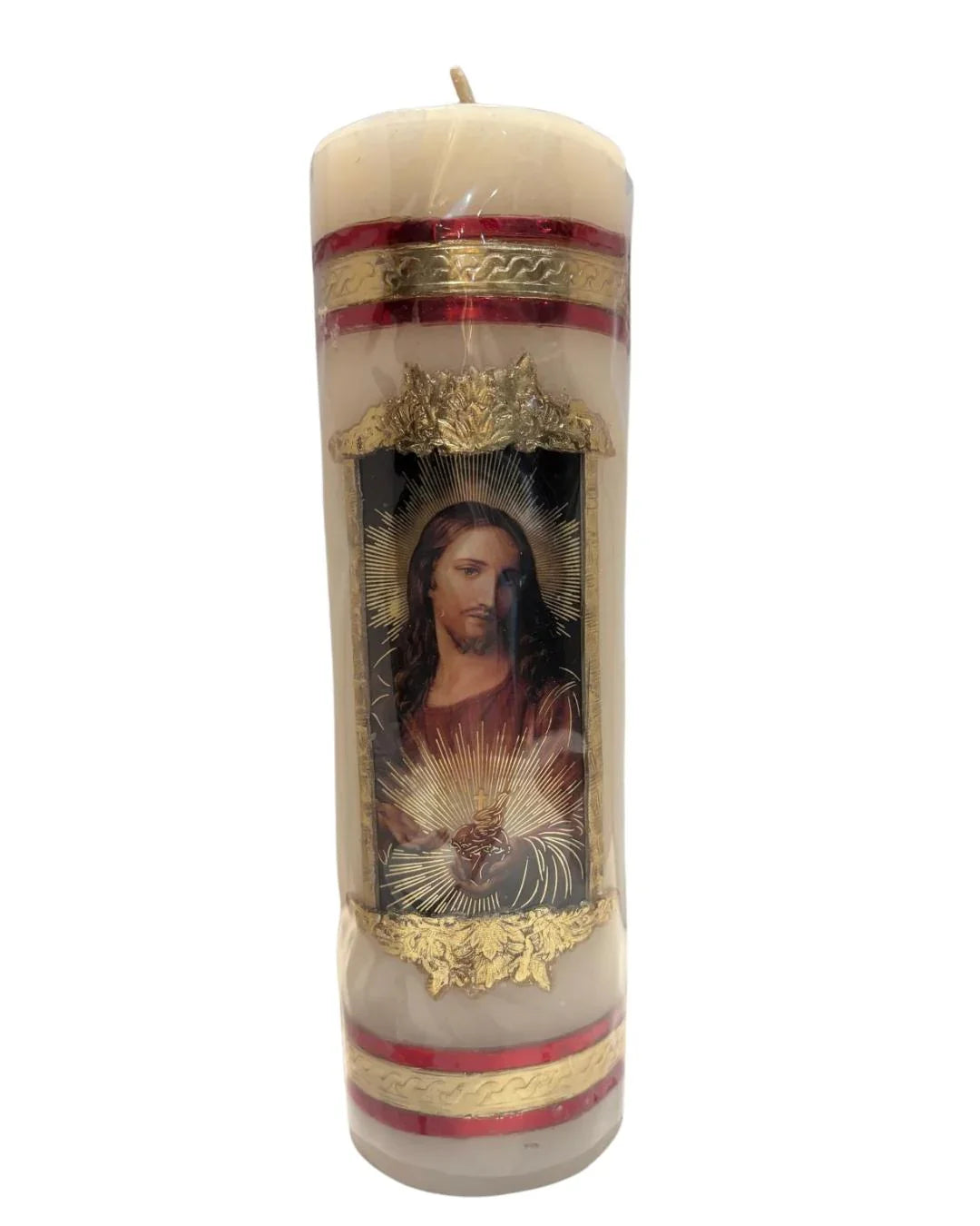 Devotional Handcrafted Patron Saint Candles 9x1.5