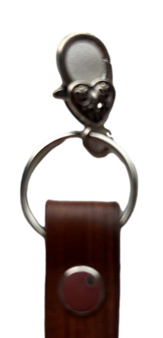 Brown Butterfly Keychain Tassel - Ysleta Mission Gift Shop