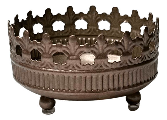 Candle Holder Bronze Color Restore