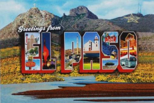 El Paso Cardstock Postcard – 4x6 inches