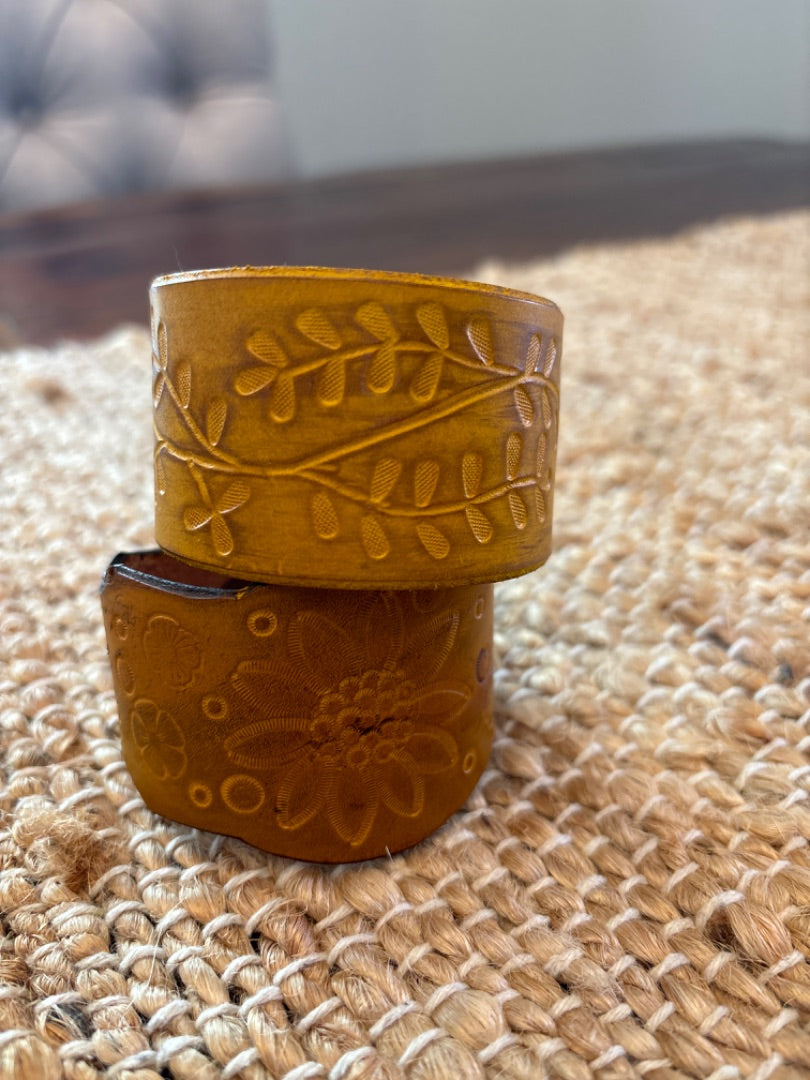 Leather bracelet - Ysleta Mission Gift Shop