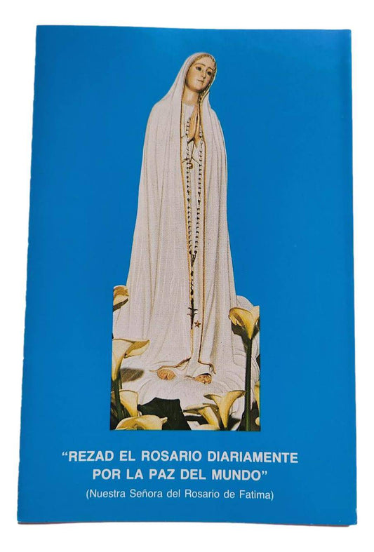 Libro Rezad El Rosario Diariamente Por La Paz Del Mundo Tri Fold Espanol Spanish