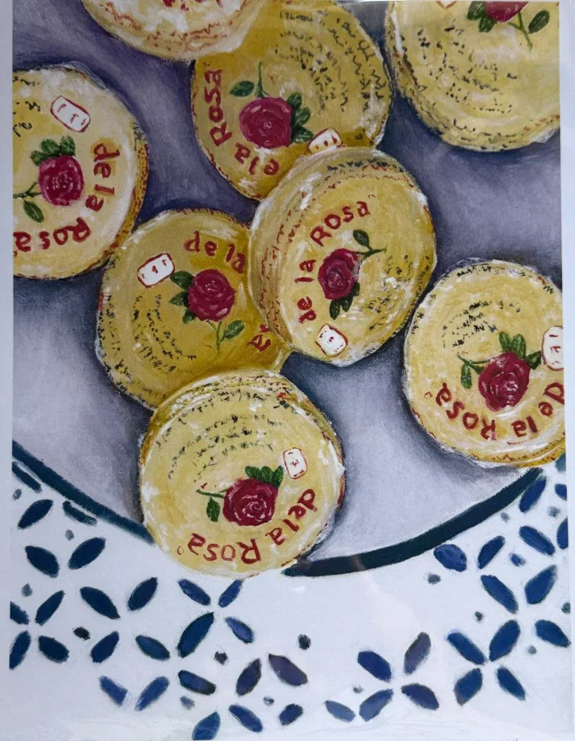 Mazapan Giclée Print – 5x7" Small Format Mexican Candy Artwork - Ysleta Mission Gift Shop