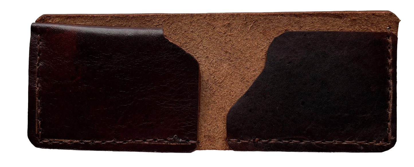 Men’s Brown Leather Wallet - Ysleta Mission Gift Shop
