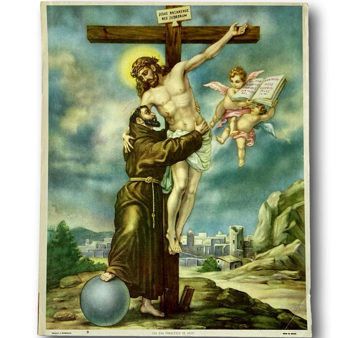 Out-of-Print Religious Image – Saint Francis of Assisi / San Francisco de Asís NOS - Ysleta Mission Gift Shop