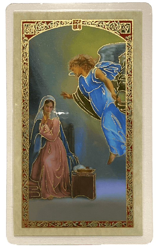 Prayer Card Arcangel Gabriel SPANISH Laminated HC9-533S