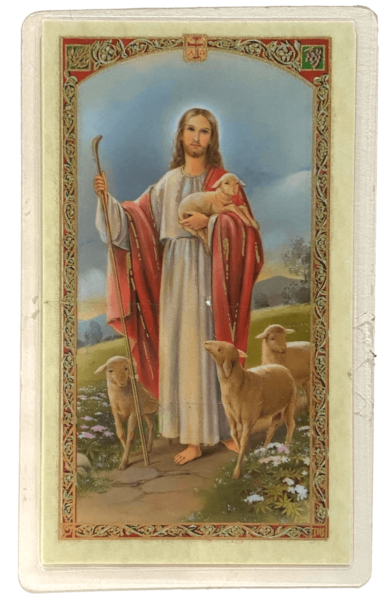 Prayer Card El Credo de Los Apostoles SPANISH Laminated HC9-082S