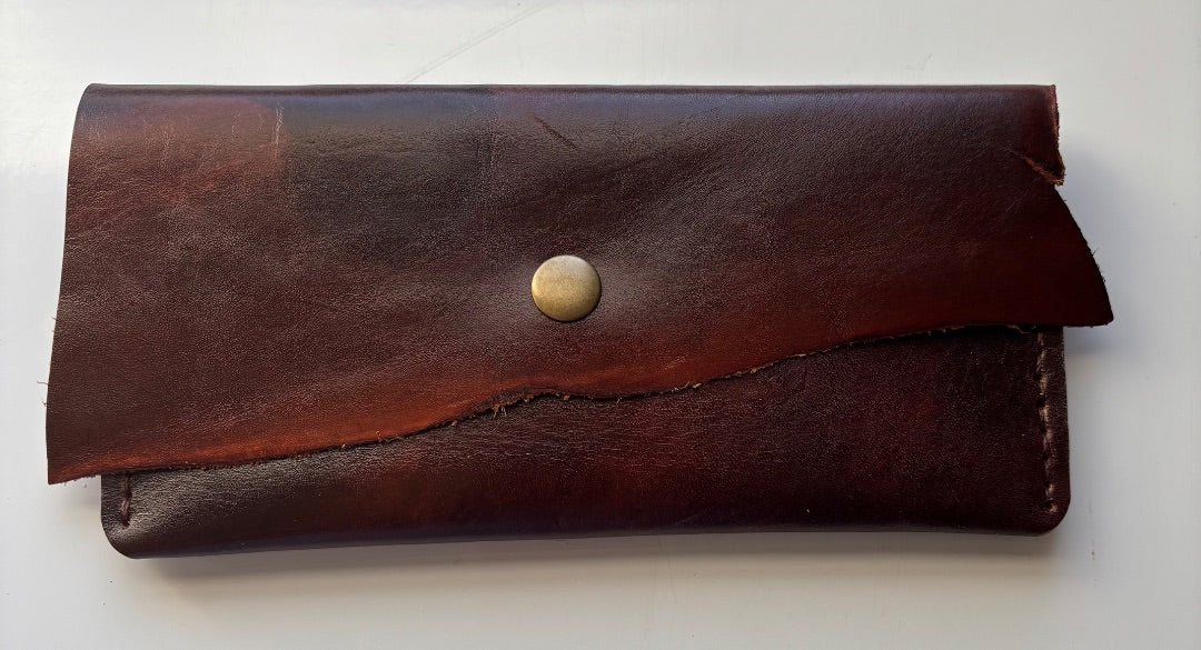 Rustic Brown Leather Wallet