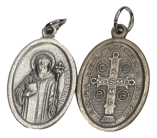 Medal Saint Benedict Oval