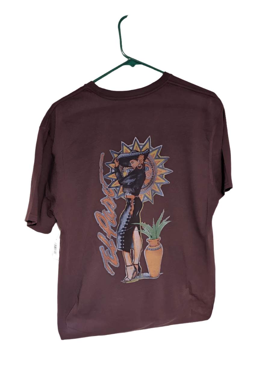 Saludo Al Sol Mariachi Band T-Shirt Maroon - Celebrate El Paso Culture