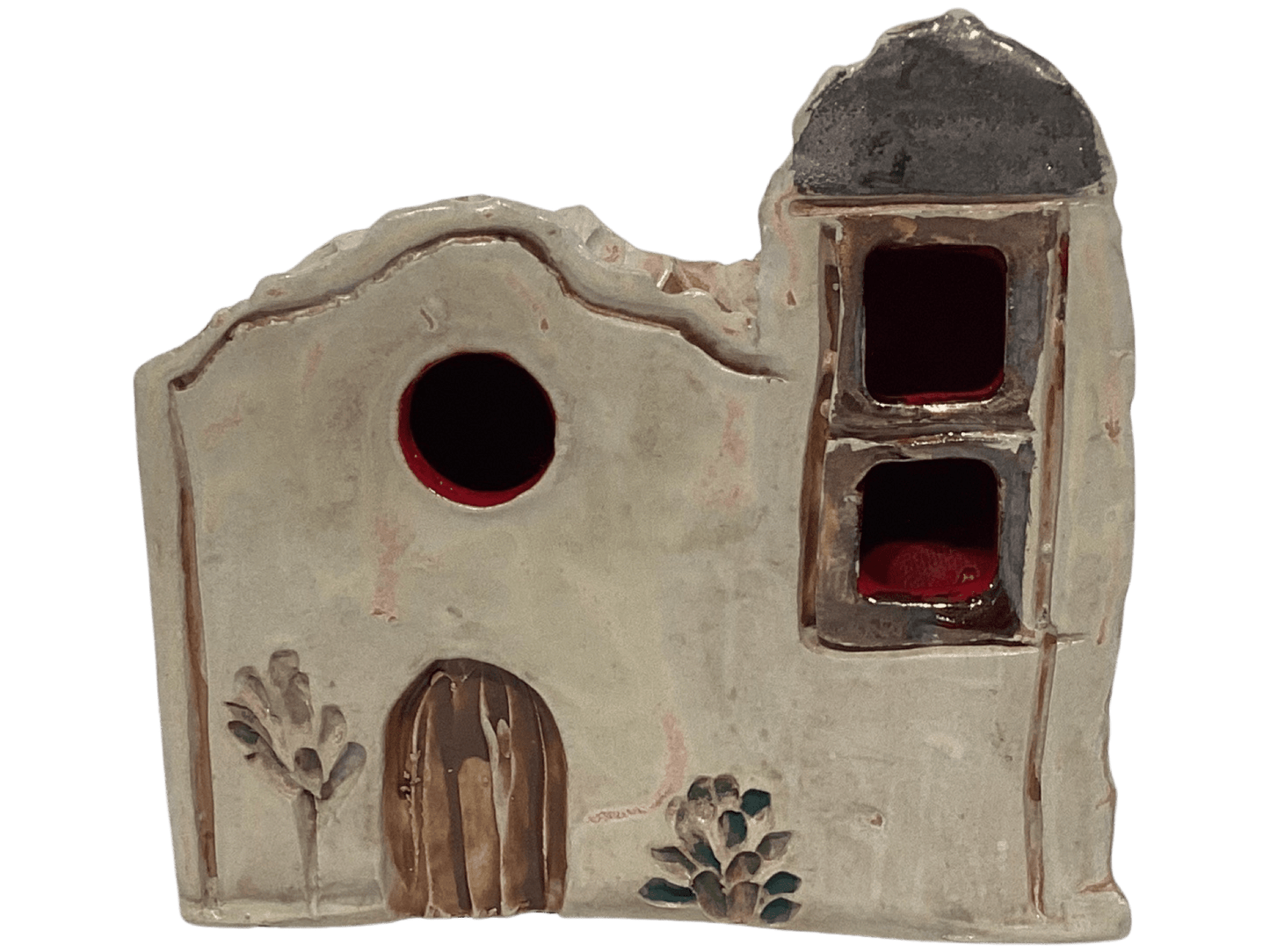 Sculpture Ysleta Mission Luminaria Tealight 6 inches