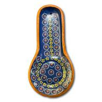 Handcrafted Decorative Spoon Rests – Artisan Painted Kitchen Decor