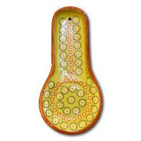 Handcrafted Decorative Spoon Rests – Artisan Painted Kitchen Decor