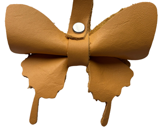 Yellow Butterfly Keychain