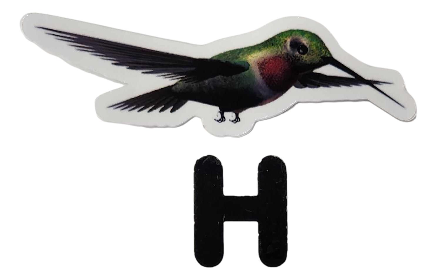 Sticker Hummingbird High Quality PVC Vinyl