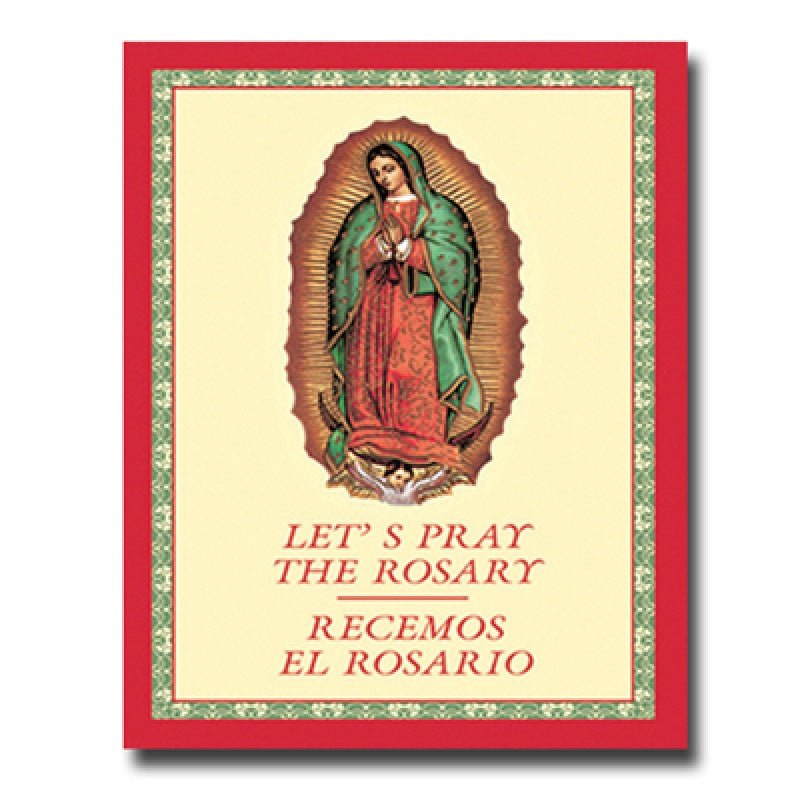 Book Let's Pray The Rosary / Recemos El Rosario Bilingual 76 Pages - Ysleta Mission Gift Shop- VOTED El Paso's Best Gift Shop