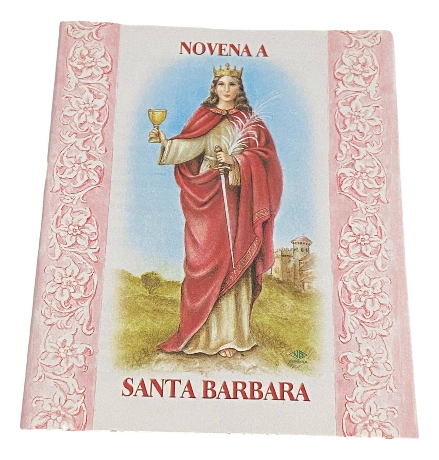 Libro Novena A Santa Barbara - Ysleta Mission Gift Shop